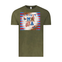 Vintage Olive American mama Vintage Tee - TumblerDesignByShophia