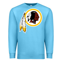 Ocean Blue the indian red skins clasic Premium Sweatshirt - ArtMosaic