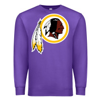 Purple the indian red skins clasic Premium Sweatshirt - ArtMosaic
