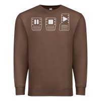 Chestnut save manual pedal diagram stick shift car lover t shirt Premium Sweatshirt - ArtMosaic