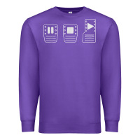 Purple save manual pedal diagram stick shift car lover t shirt Premium Sweatshirt - ArtMosaic