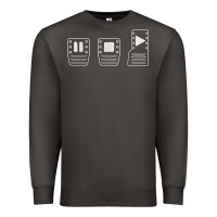 Smoke save manual pedal diagram stick shift car lover t shirt Premium Sweatshirt - ArtMosaic