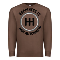 Chestnut Happiness is Not Automatic..Save the manuals.. 3 Pedals Cars Lovers gi Premium Sweatshirt - ArtMosaic