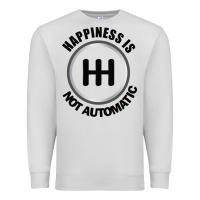 Happiness Is Not Automatic..save The Manuals.. 3 Pedals Cars Lovers Gi Premium Sweatshirt | Teevron