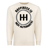 Sandshell Happiness is Not Automatic..Save the manuals.. 3 Pedals Cars Lovers gi Premium Sweatshirt - ArtMosaic