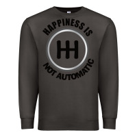 Smoke Happiness is Not Automatic..Save the manuals.. 3 Pedals Cars Lovers gi Premium Sweatshirt - ArtMosaic