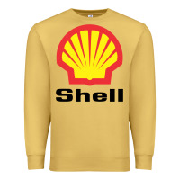Antique Gold Copy of shell gasoline Premium Sweatshirt - ArtMosaic