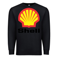 Black Copy of shell gasoline Premium Sweatshirt - ArtMosaic
