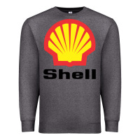 Charcoal Heather Copy of shell gasoline Premium Sweatshirt - ArtMosaic