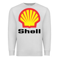 Dove Grey Copy of shell gasoline Premium Sweatshirt - ArtMosaic