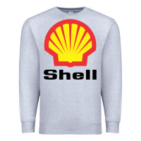 Heather Grey Copy of shell gasoline Premium Sweatshirt - ArtMosaic