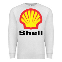 Oatmeal Heather Copy of shell gasoline Premium Sweatshirt - ArtMosaic