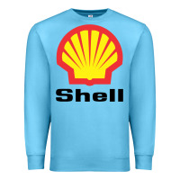 Ocean Blue Copy of shell gasoline Premium Sweatshirt - ArtMosaic
