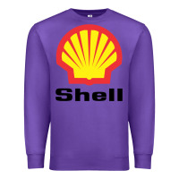 Purple Copy of shell gasoline Premium Sweatshirt - ArtMosaic