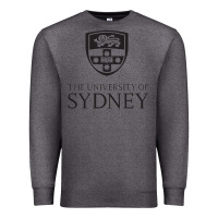 Charcoal Heather The University of Sydney Premium Sweatshirt - ArtMosaic