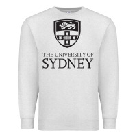 Oatmeal Heather The University of Sydney Premium Sweatshirt - ArtMosaic