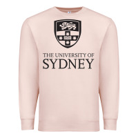 Pale Pink The University of Sydney Premium Sweatshirt - ArtMosaic