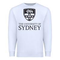 White The University of Sydney Premium Sweatshirt - ArtMosaic
