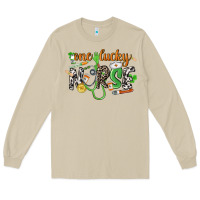 Mushroom One lucky Nurse St. Patrick's Day Long Sleeve Tee - CowGirlArtShop