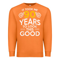 Carrot 90th Birthday Gift Took Me 90 Years 90 Year Old Premium Sweatshirt - trangStudio