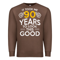 Chestnut 90th Birthday Gift Took Me 90 Years 90 Year Old Premium Sweatshirt - trangStudio