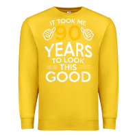 Lemon 90th Birthday Gift Took Me 90 Years 90 Year Old Premium Sweatshirt - trangStudio