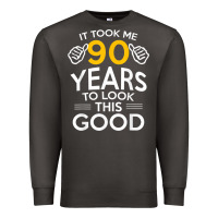 Smoke 90th Birthday Gift Took Me 90 Years 90 Year Old Premium Sweatshirt - trangStudio
