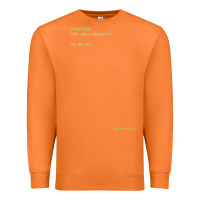 Carrot The Matrix Everything Has A Beginning Green Font Premium Sweatshirt - ArtMosaic