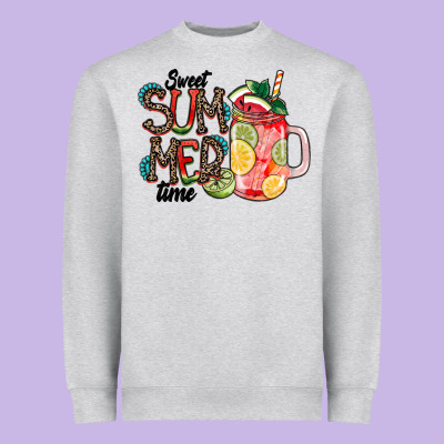 Sweet Summer Time Heavyweight Sweatshirt Designed By Cowhidedigitalart