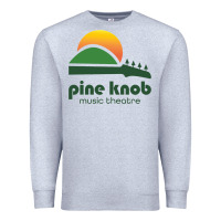 Heather Grey pine knob music theatre Premium Sweatshirt - ArtMosaic