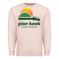 Pale Pink pine knob music theatre Premium Sweatshirt - ArtMosaic