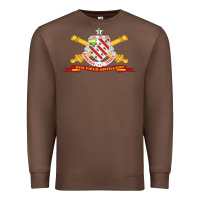 Chestnut 8th field artillery w br   ribbon 8th field artillery w br ribbon Premium Sweatshirt - ArtMosaic