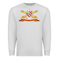 Dove Grey 8th field artillery w br   ribbon 8th field artillery w br ribbon Premium Sweatshirt - ArtMosaic