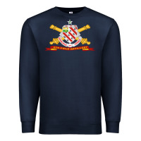 Navy 8th field artillery w br   ribbon 8th field artillery w br ribbon Premium Sweatshirt - ArtMosaic