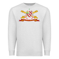 Oatmeal Heather 8th field artillery w br   ribbon 8th field artillery w br ribbon Premium Sweatshirt - ArtMosaic