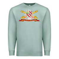 Seafoam 8th field artillery w br   ribbon 8th field artillery w br ribbon Premium Sweatshirt - ArtMosaic