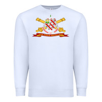 White 8th field artillery w br   ribbon 8th field artillery w br ribbon Premium Sweatshirt - ArtMosaic