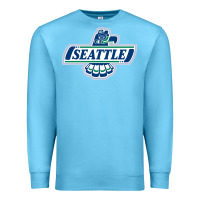 Ocean Blue seattle thunderbirds, Premium Sweatshirt - ArtMosaic