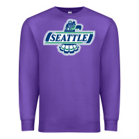 Purple seattle thunderbirds, Premium Sweatshirt - ArtMosaic