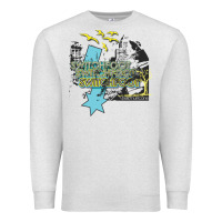 Oatmeal Heather switchfoot merch Premium Sweatshirt - ArtMosaic