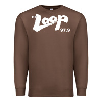 Chestnut The Loop 97.9 Illinois Radio Premium Sweatshirt - ArtMosaic