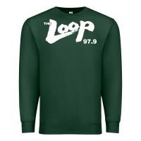 Sports Green The Loop 97.9 Illinois Radio Premium Sweatshirt - ArtMosaic