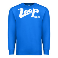 True Royal The Loop 97.9 Illinois Radio Premium Sweatshirt - ArtMosaic