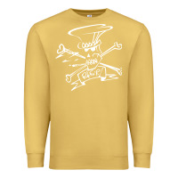 Antique Gold slash Premium Sweatshirt - ArtMosaic