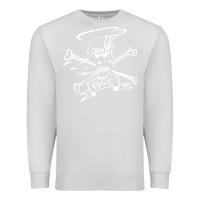 Dove Grey slash Premium Sweatshirt - ArtMosaic