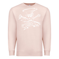 Pale Pink slash Premium Sweatshirt - ArtMosaic