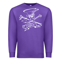 Purple slash Premium Sweatshirt - ArtMosaic