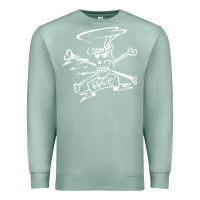 Seafoam slash Premium Sweatshirt - ArtMosaic