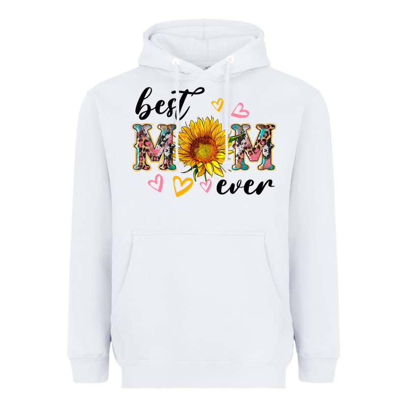 Best Mom Ever With Sunflower Heavyweight Hoodie by Artiststas | Teevron