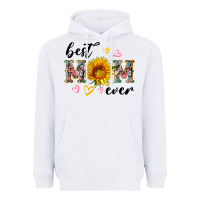 White best mom ever with sunflower Heavyweight Hoodie - Artiststas